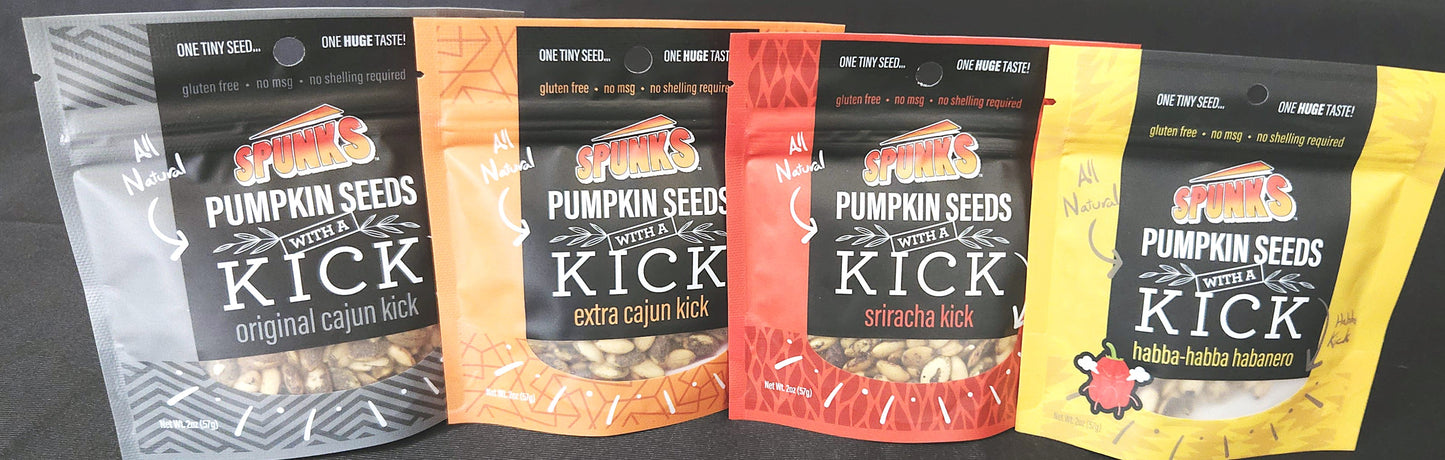 Spicy Pumpkin Seeds Gift Box (2 oz bags)